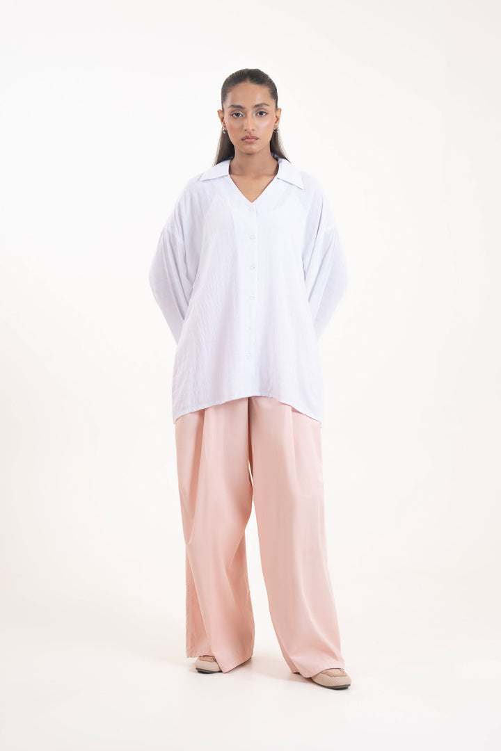 Wide Leg Pleated Pants