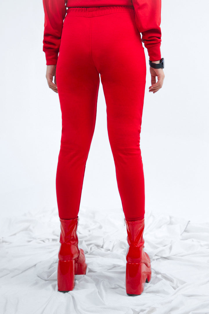 Sports Track Pants Crimson