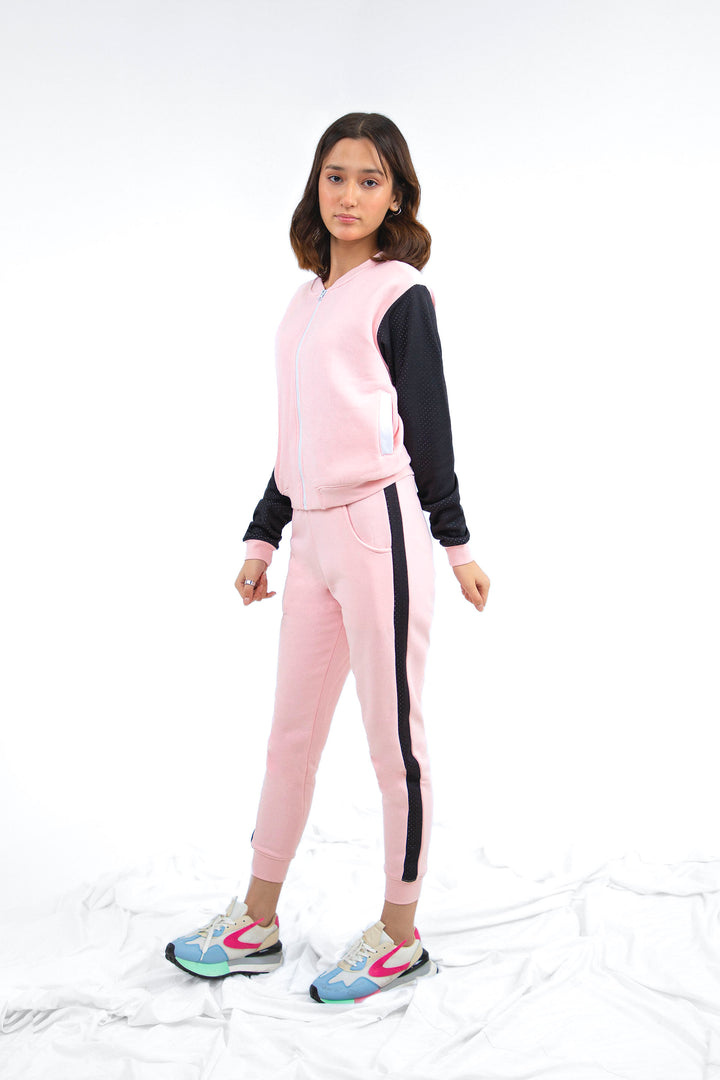 Mesh Trackpants Pink