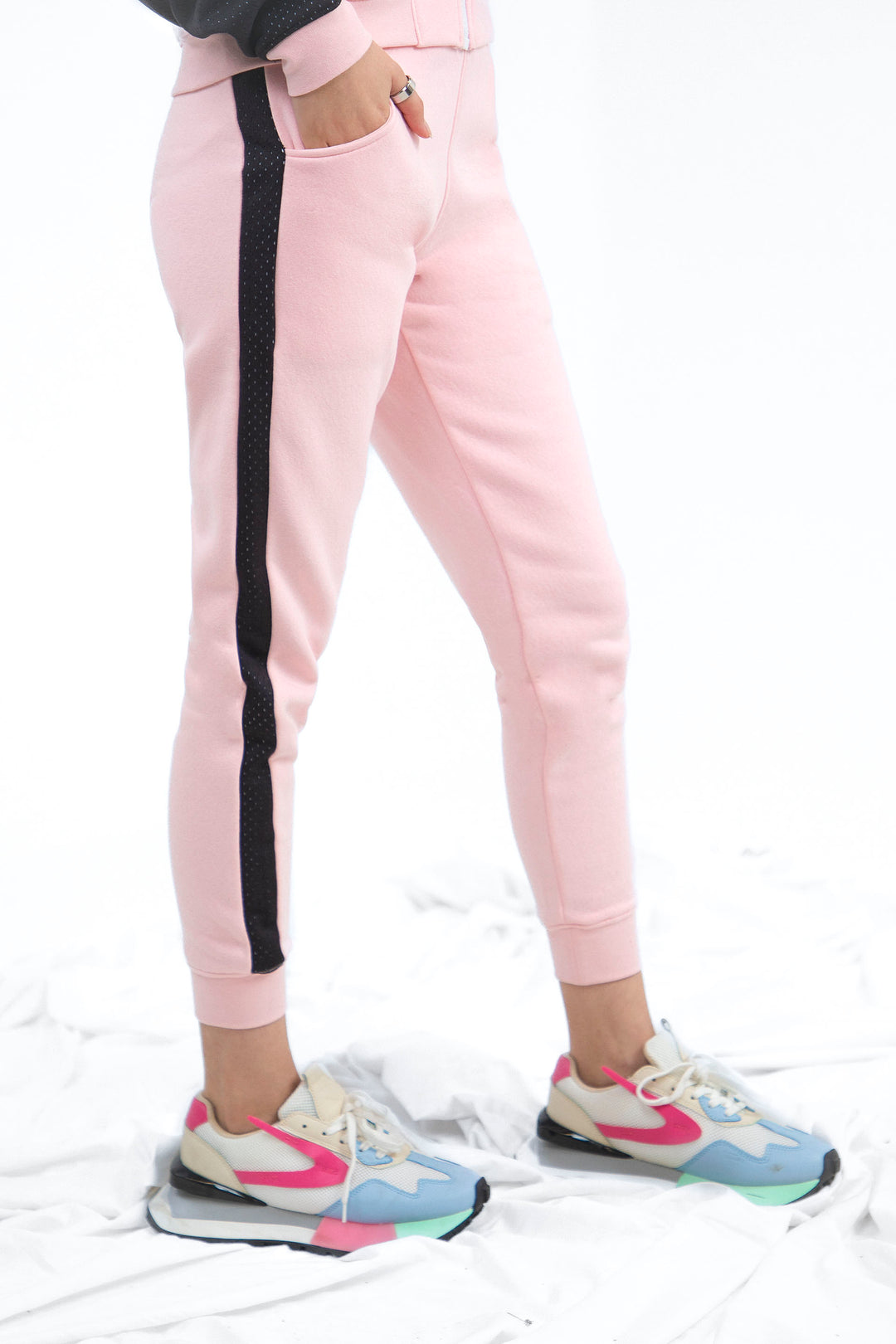 Mesh Trackpants Pink