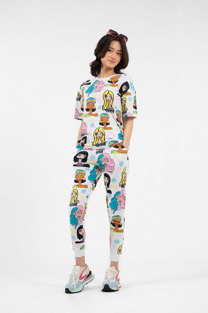 Illustration Pants Multi