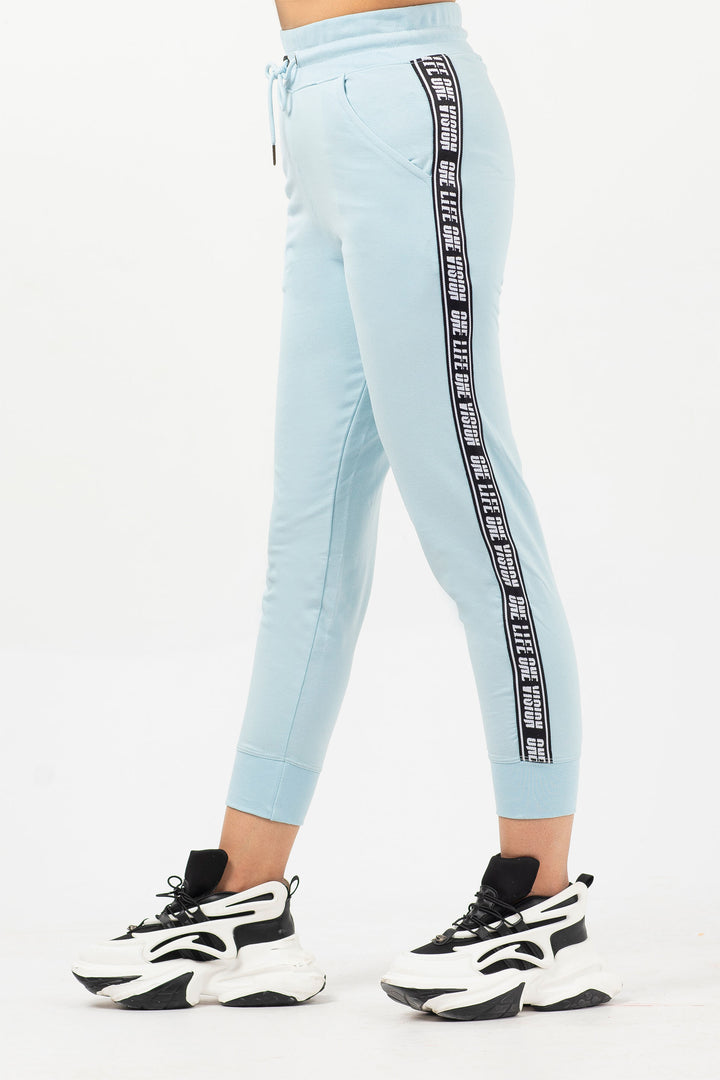 Tape Track Pants Blue