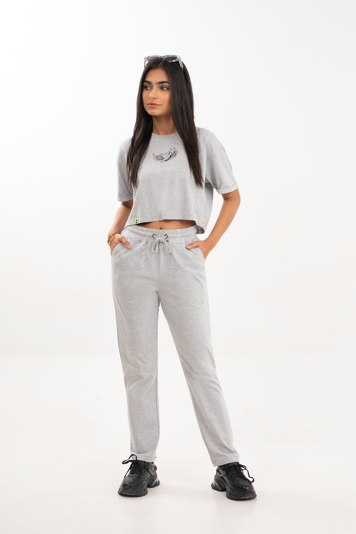 Basic Track Pants Grey