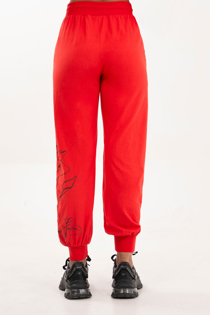 Rose Track pants Red