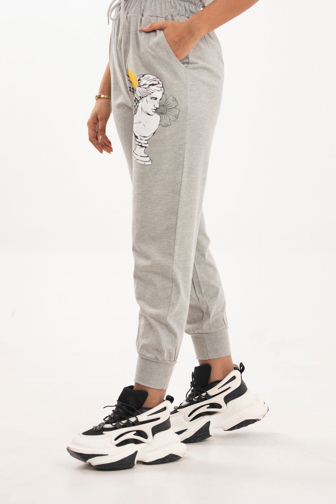 Graphic Track Pants