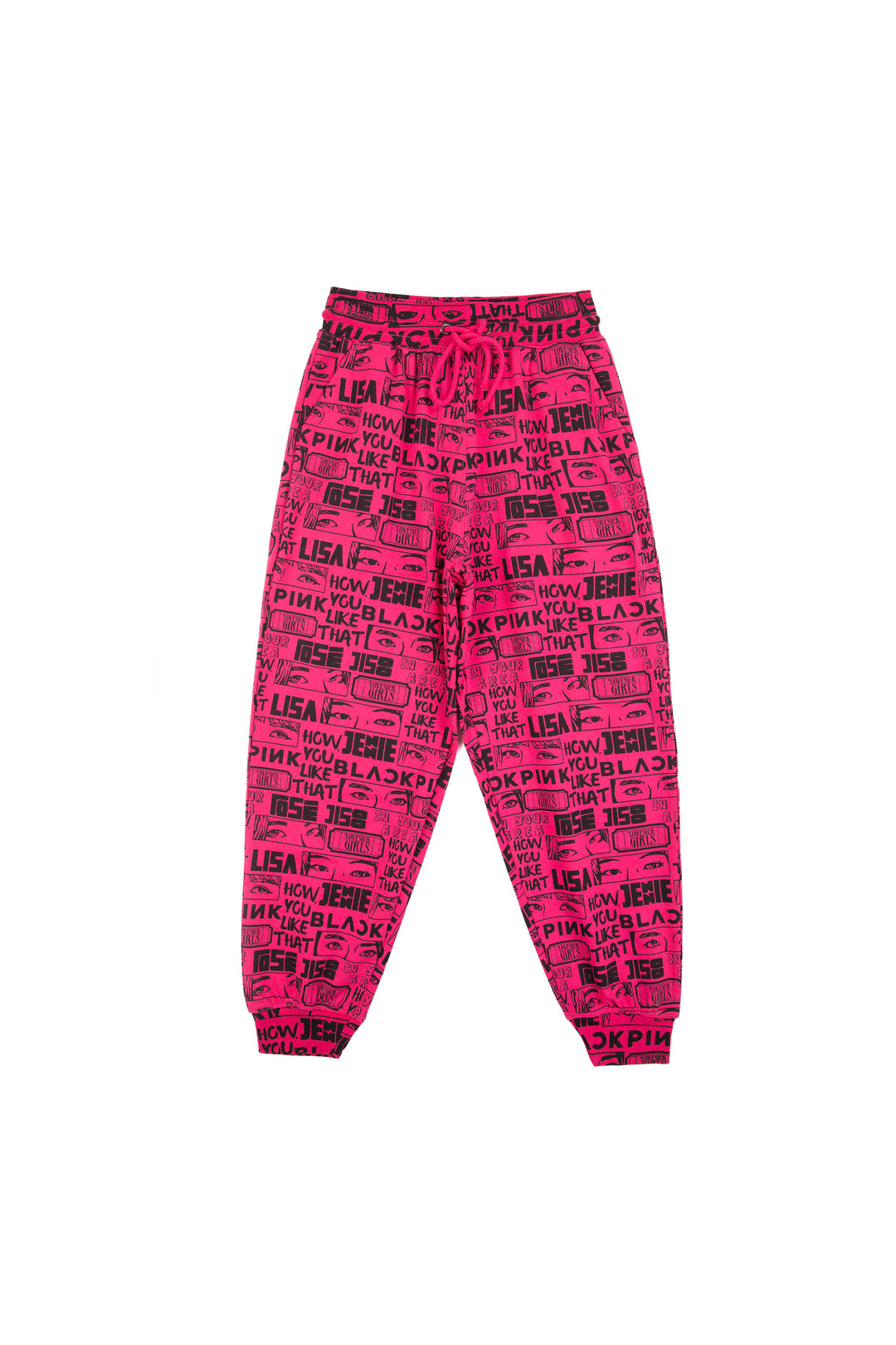 Printed Track Pants Pink