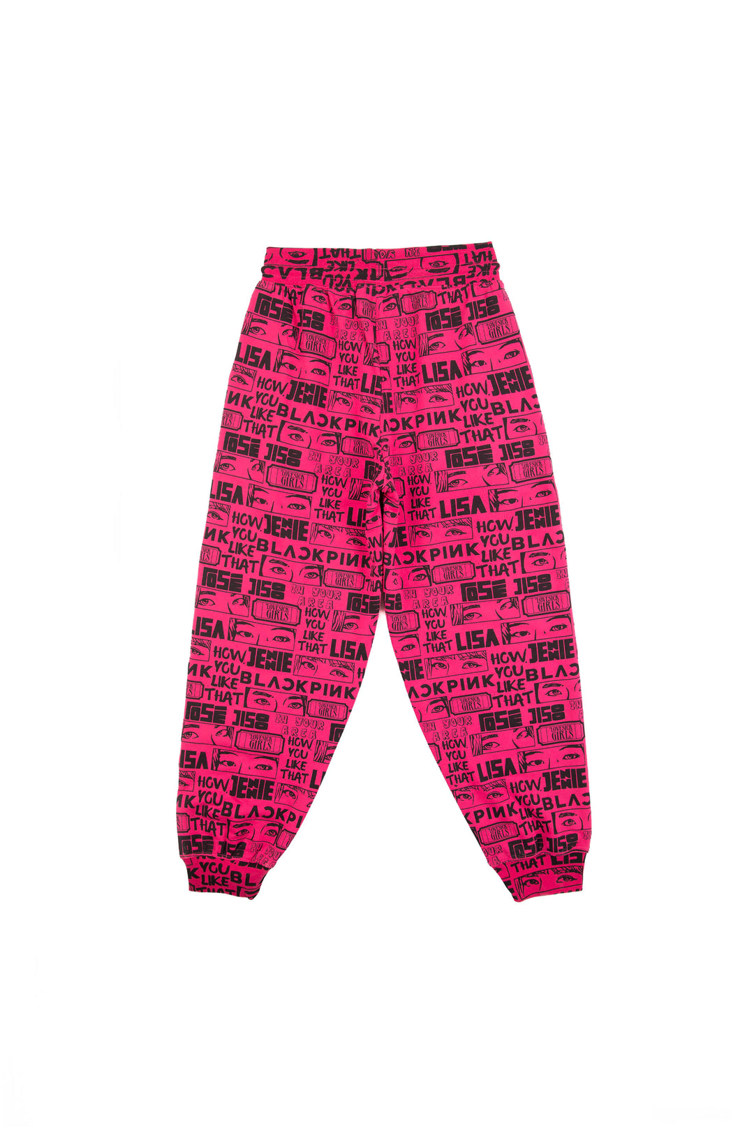 Printed Track Pants Pink