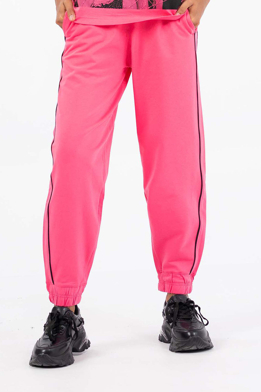 Piping Track Pants