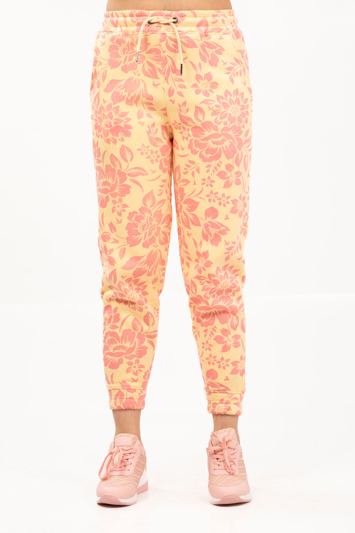 Floral Track Pants