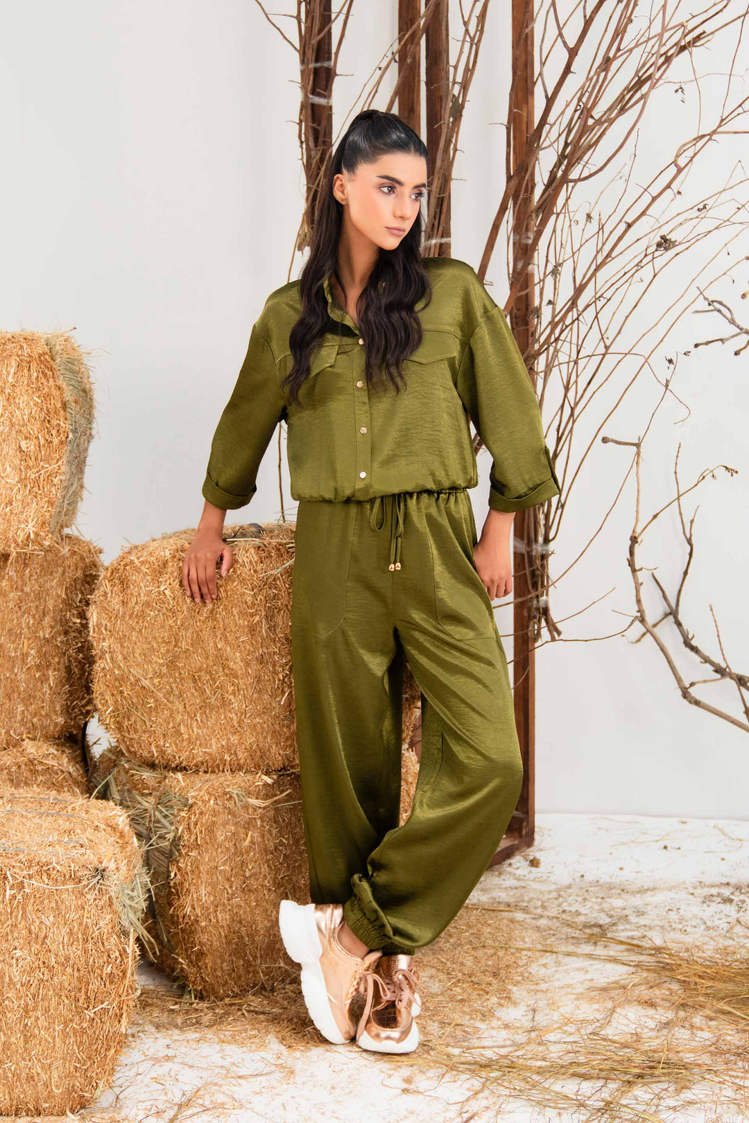 Cropped Co-ord Set