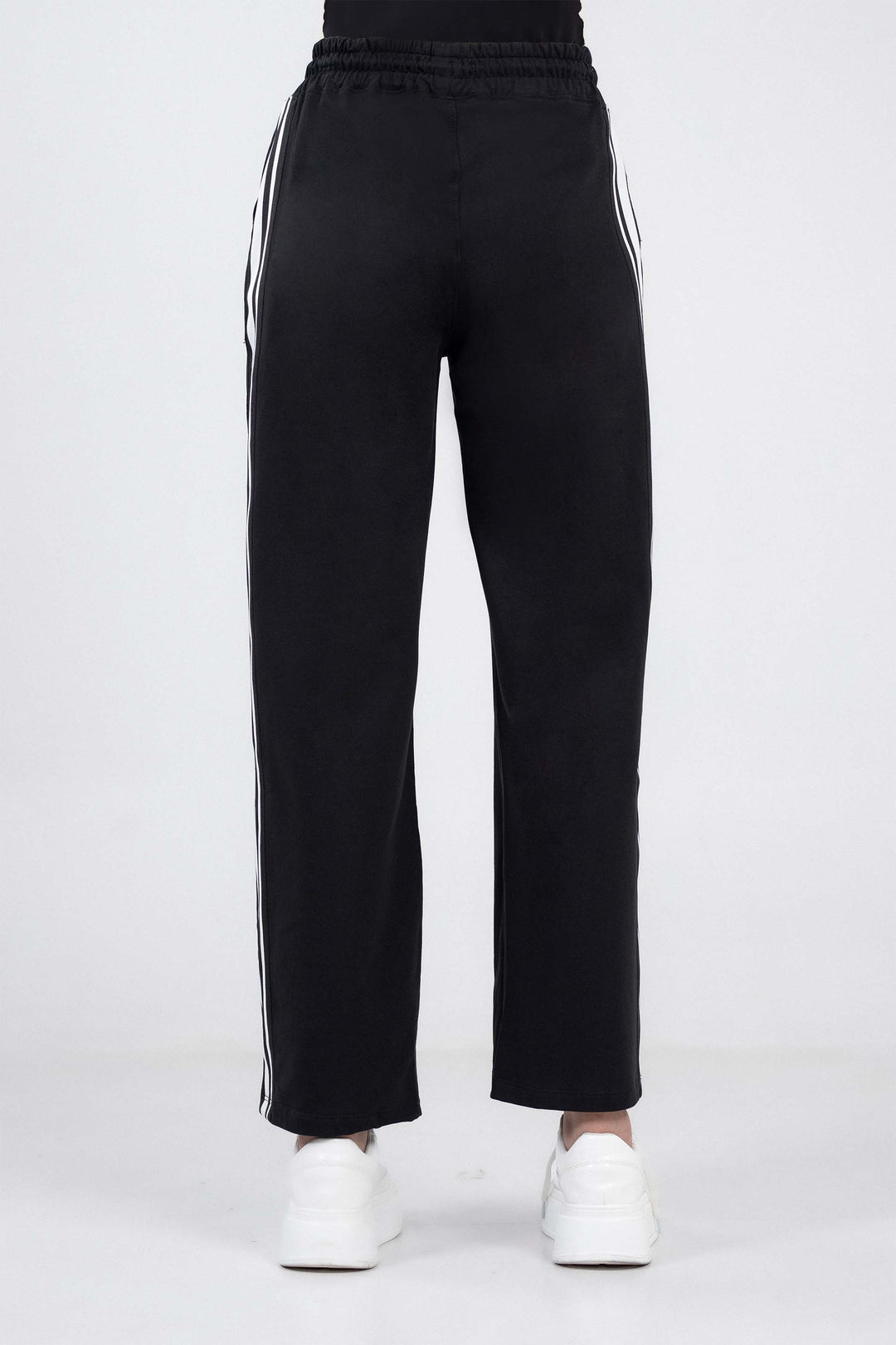 Wide Leg Tape Trousers