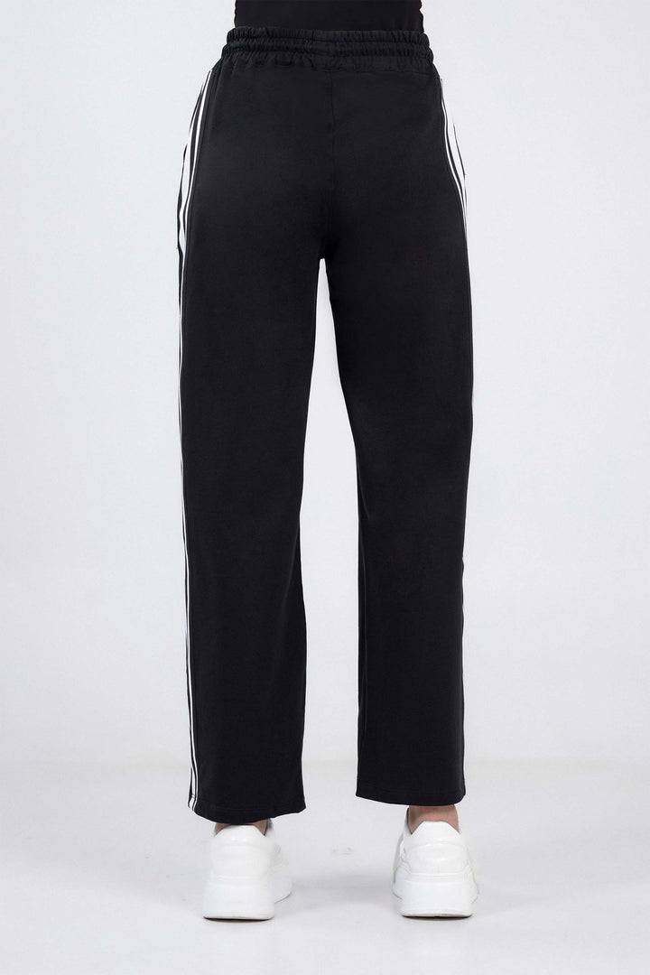 Wide Leg Tape Trousers