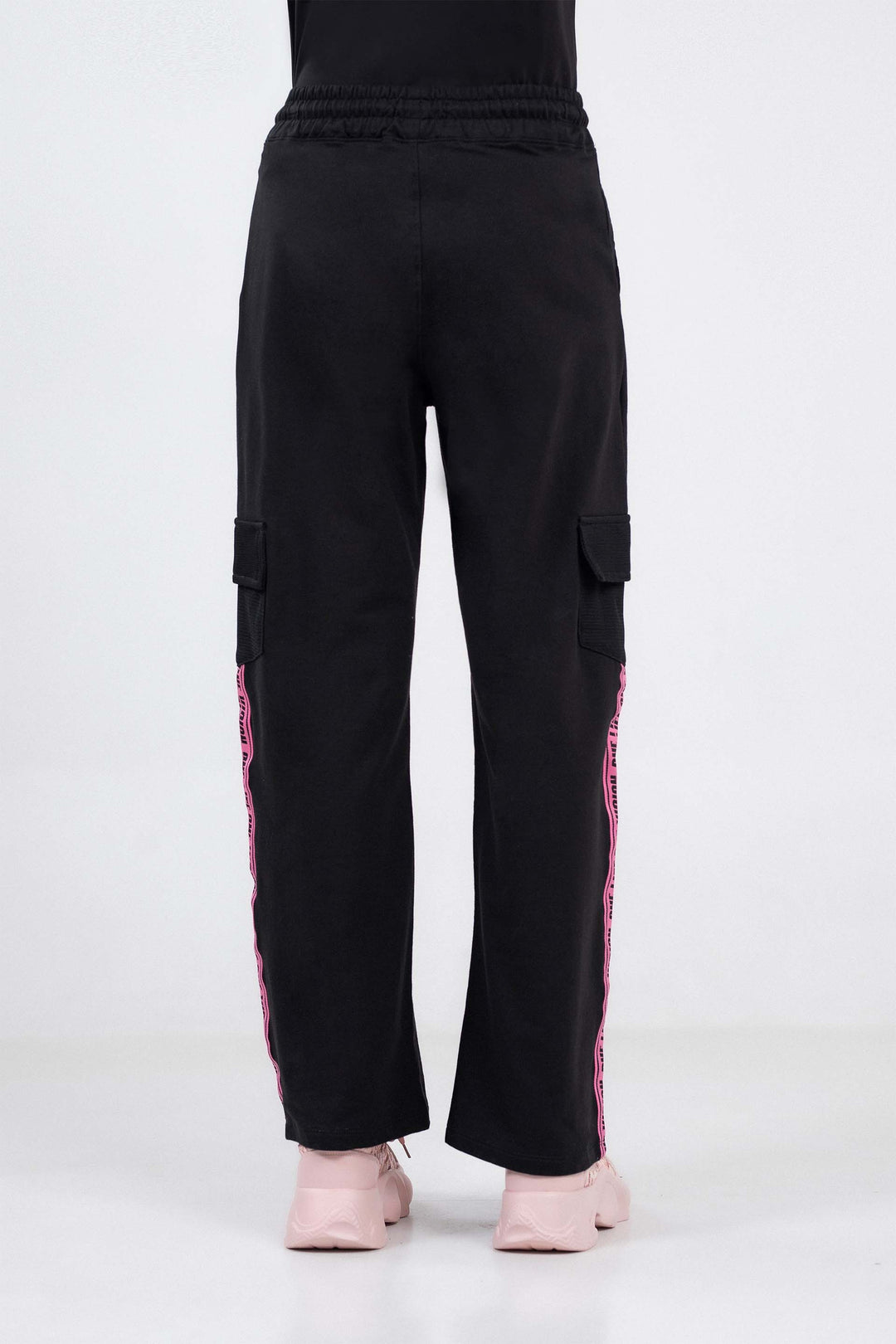 Wide Leg Cargo Trousers
