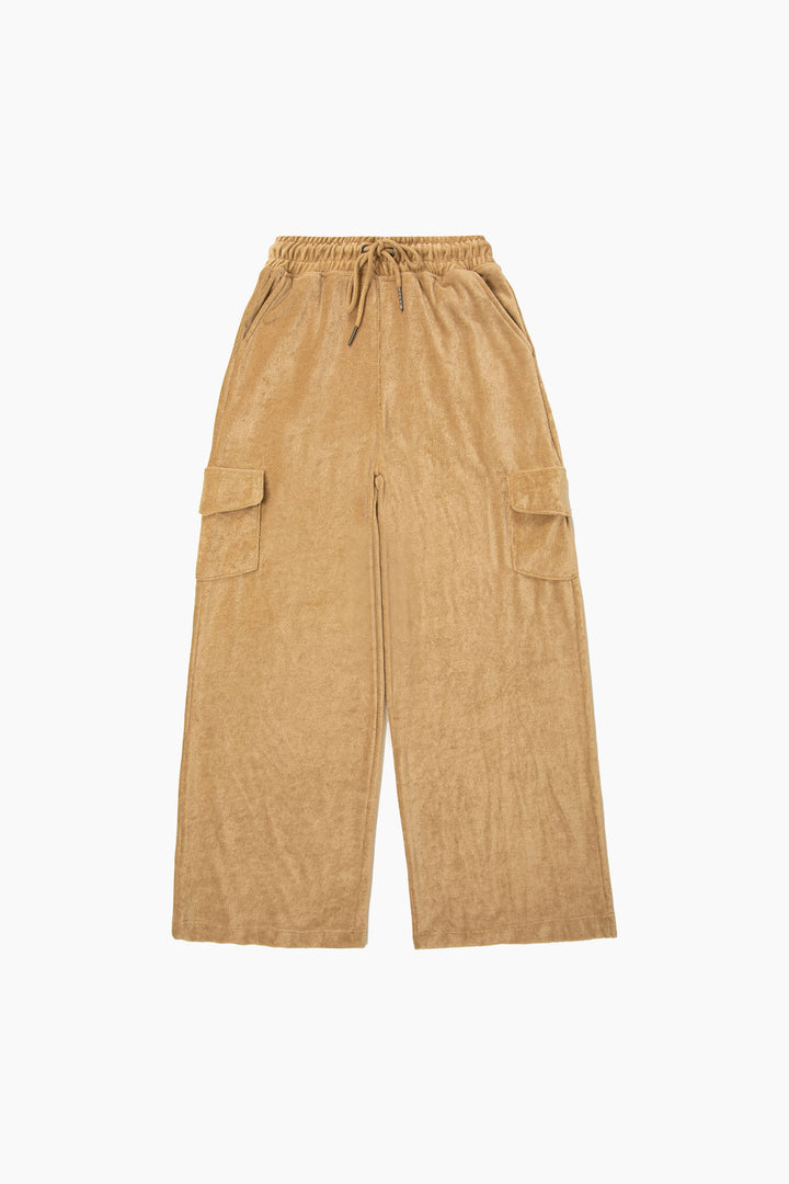 Velour Cargo Pants
