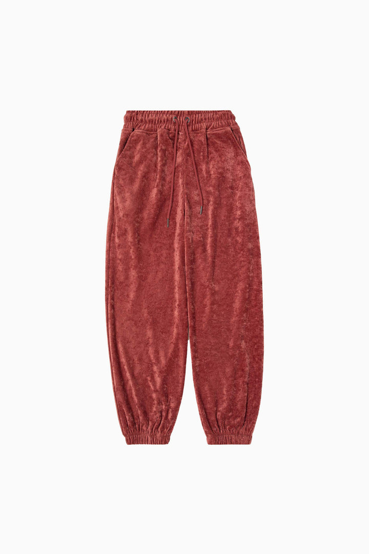 Velour Track Pants
