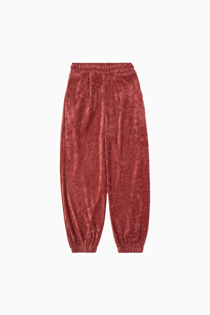 Velour Track Pants