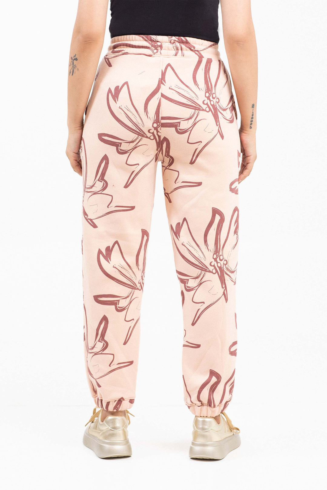 Printed Track Pants