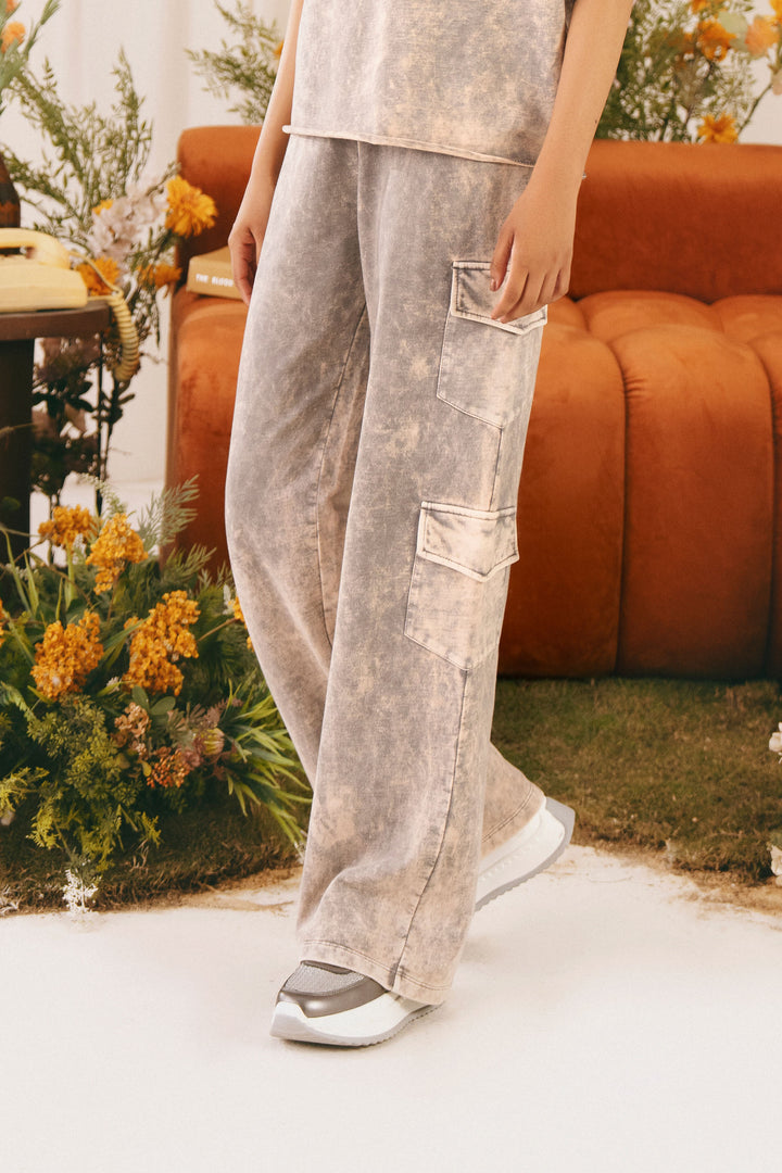 Washed Cargo Trousers