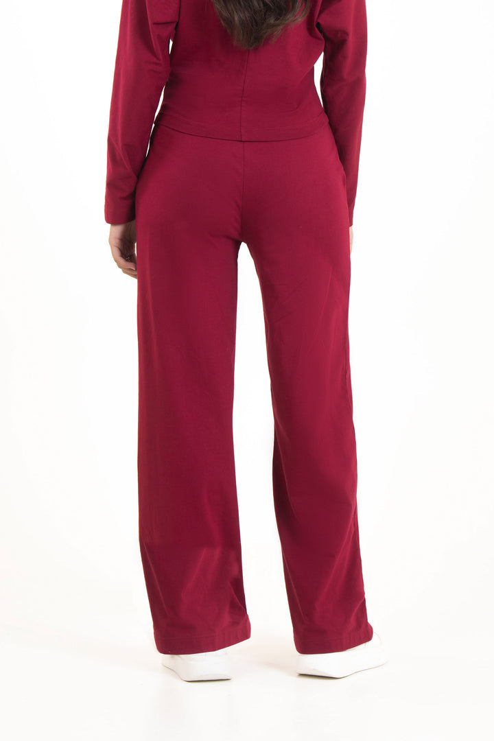 Straight Pleated Trousers