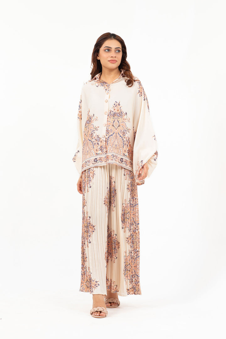 Kimono Co-ord Beige