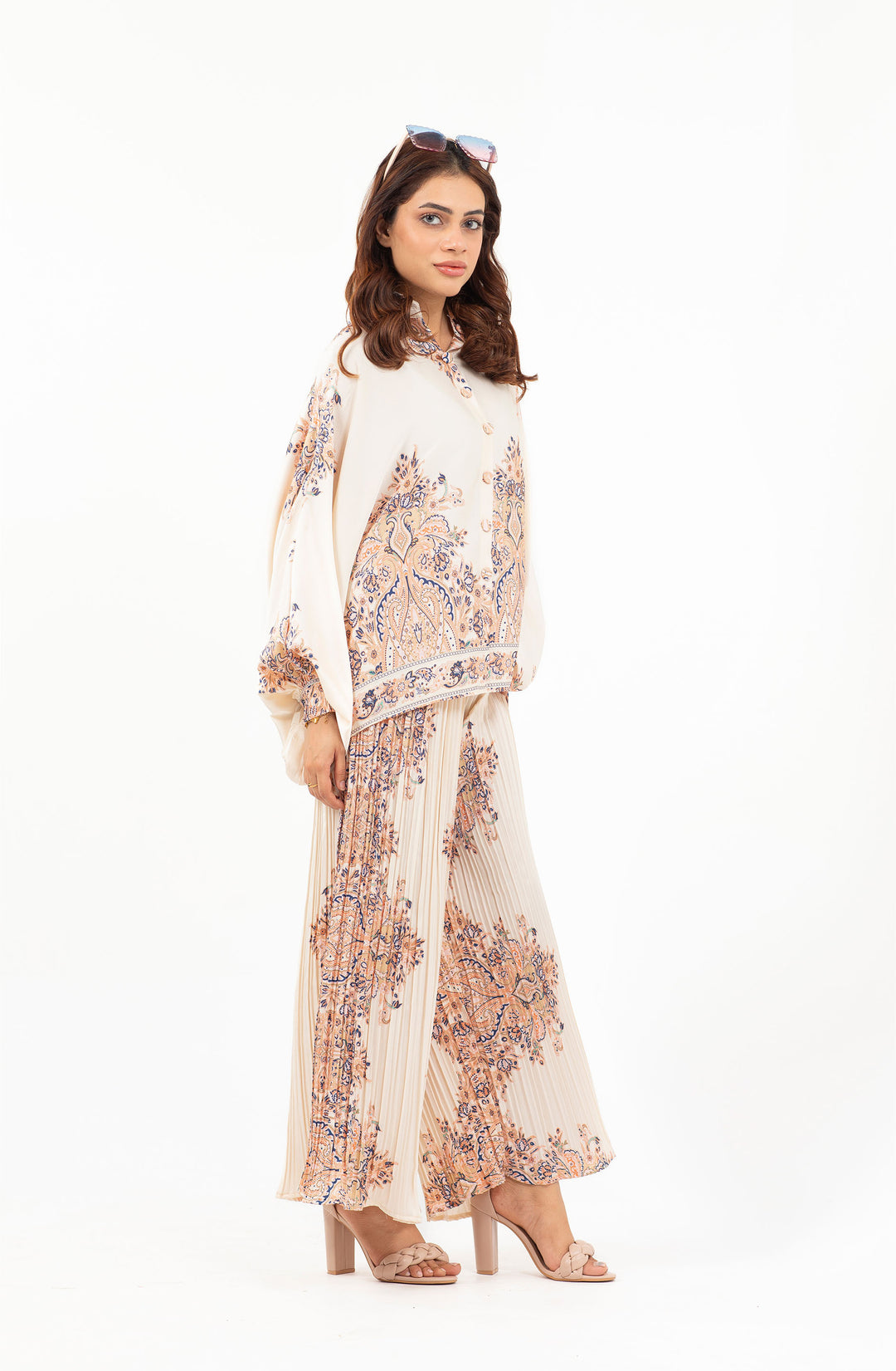 Kimono Co-ord Beige