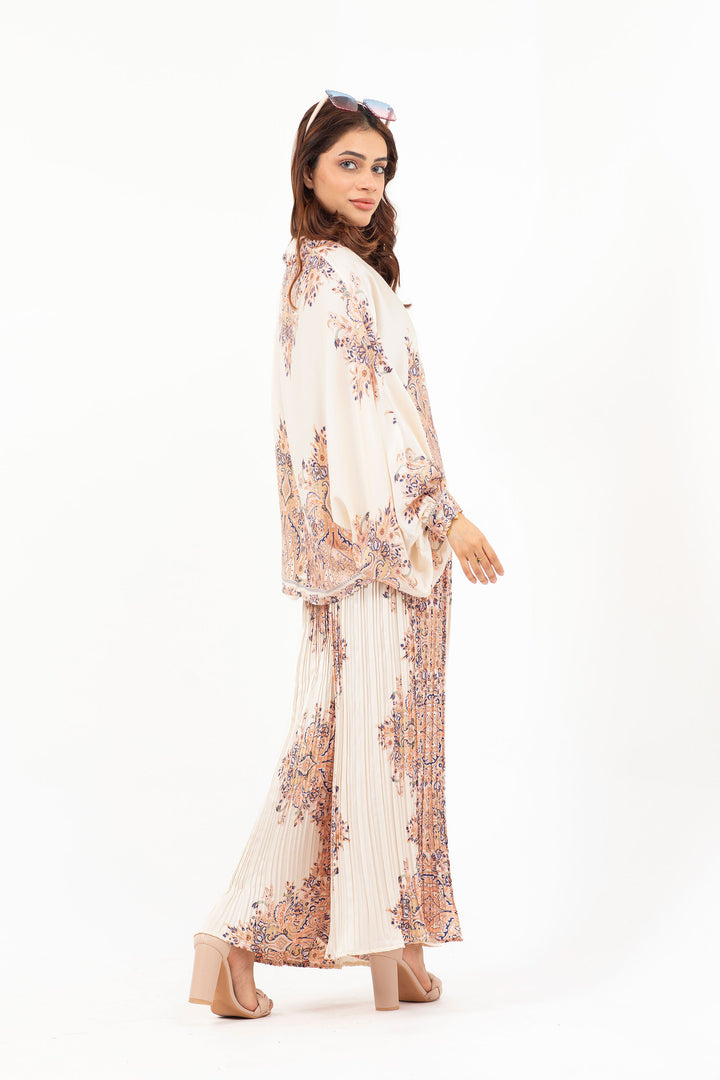 Kimono Co-ord Beige