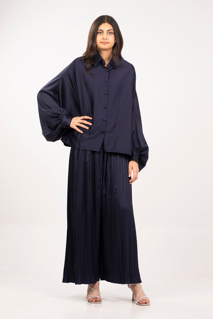 Printed Button Down Co-ord