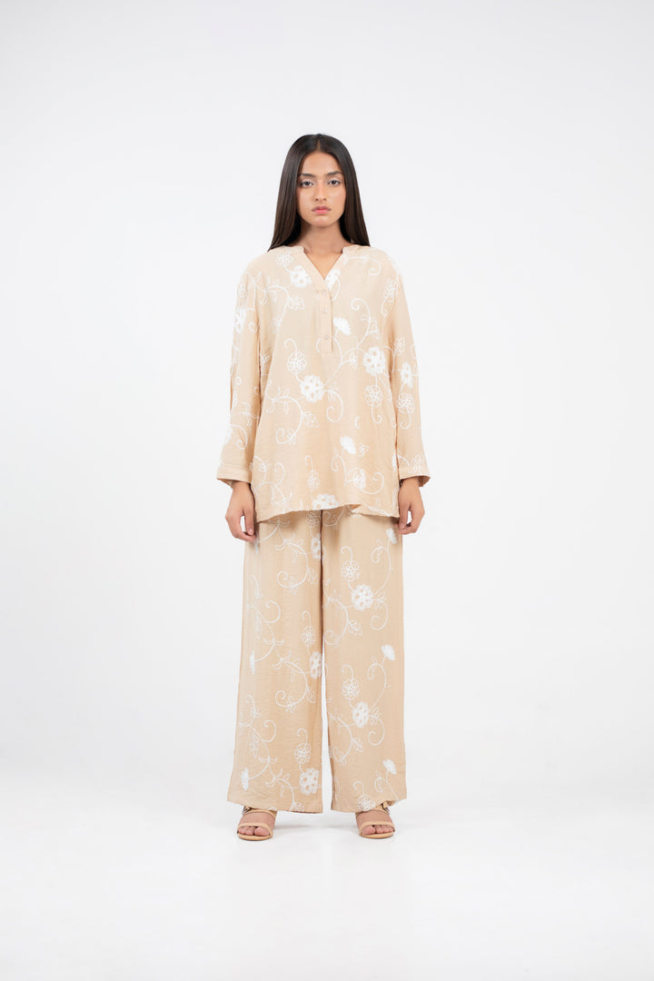 Embroidered Co-ord Set