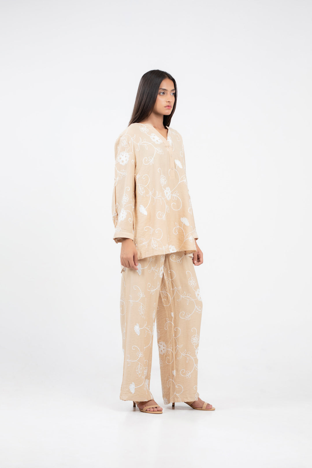 Embroidered Co-ord Set