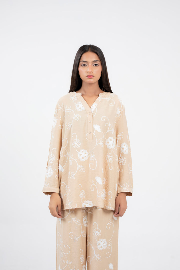 Embroidered Co-ord Set