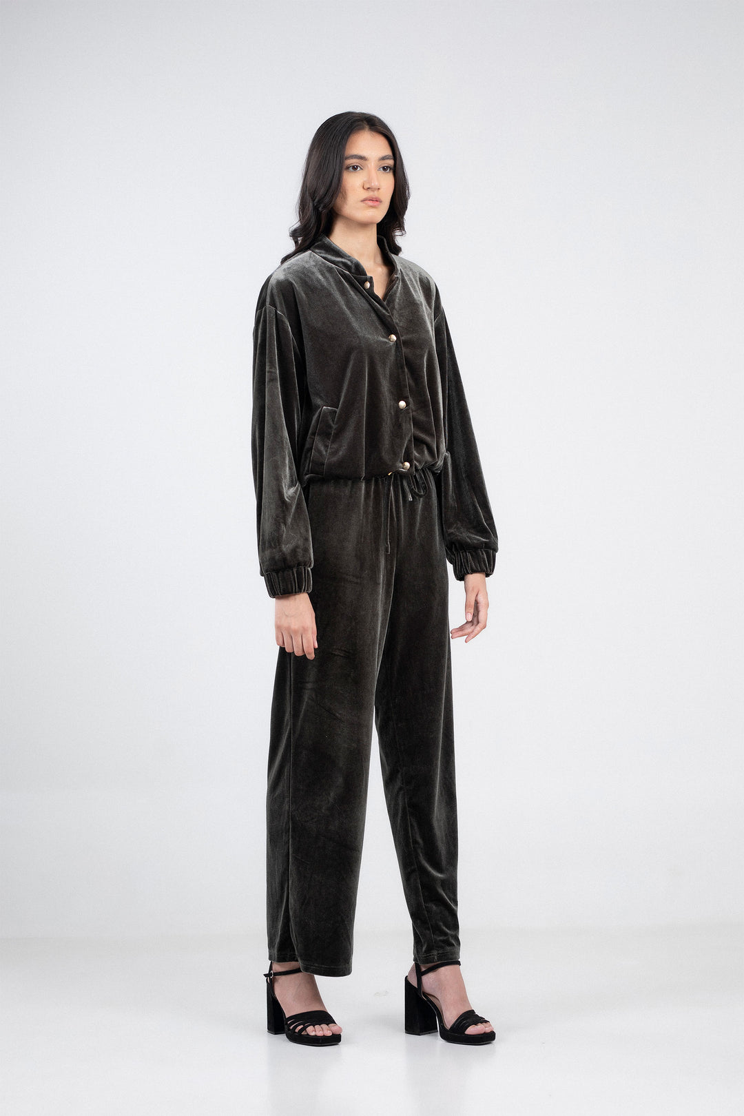 Velvet Co-ord Set