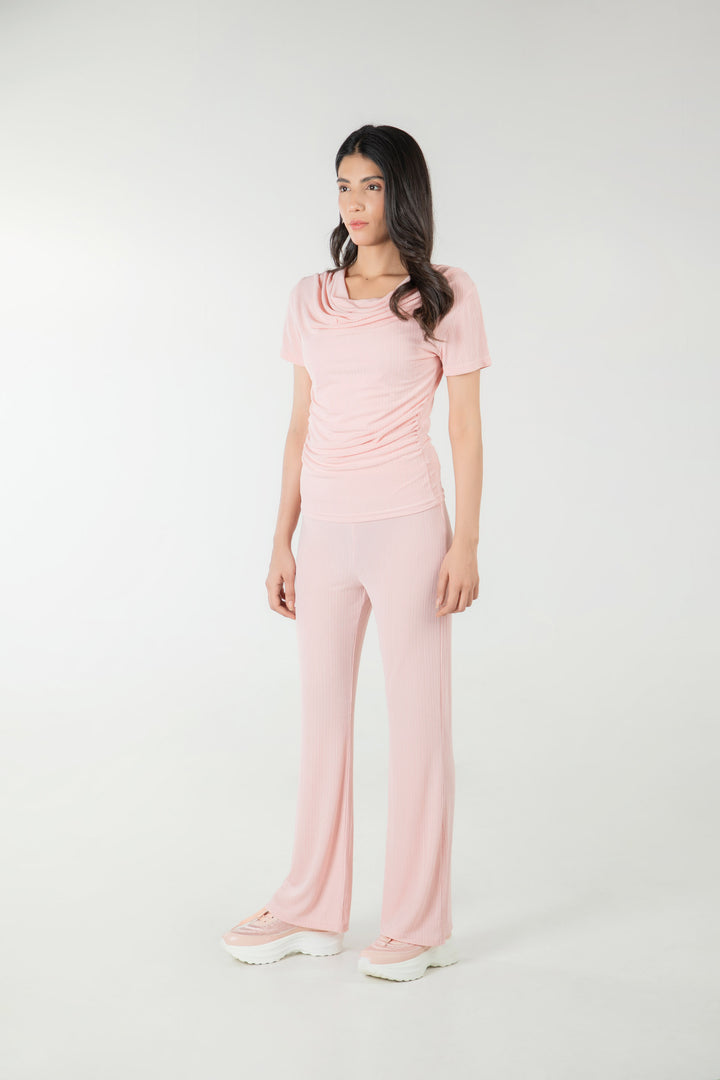 Textured Cowl Co-ord Set