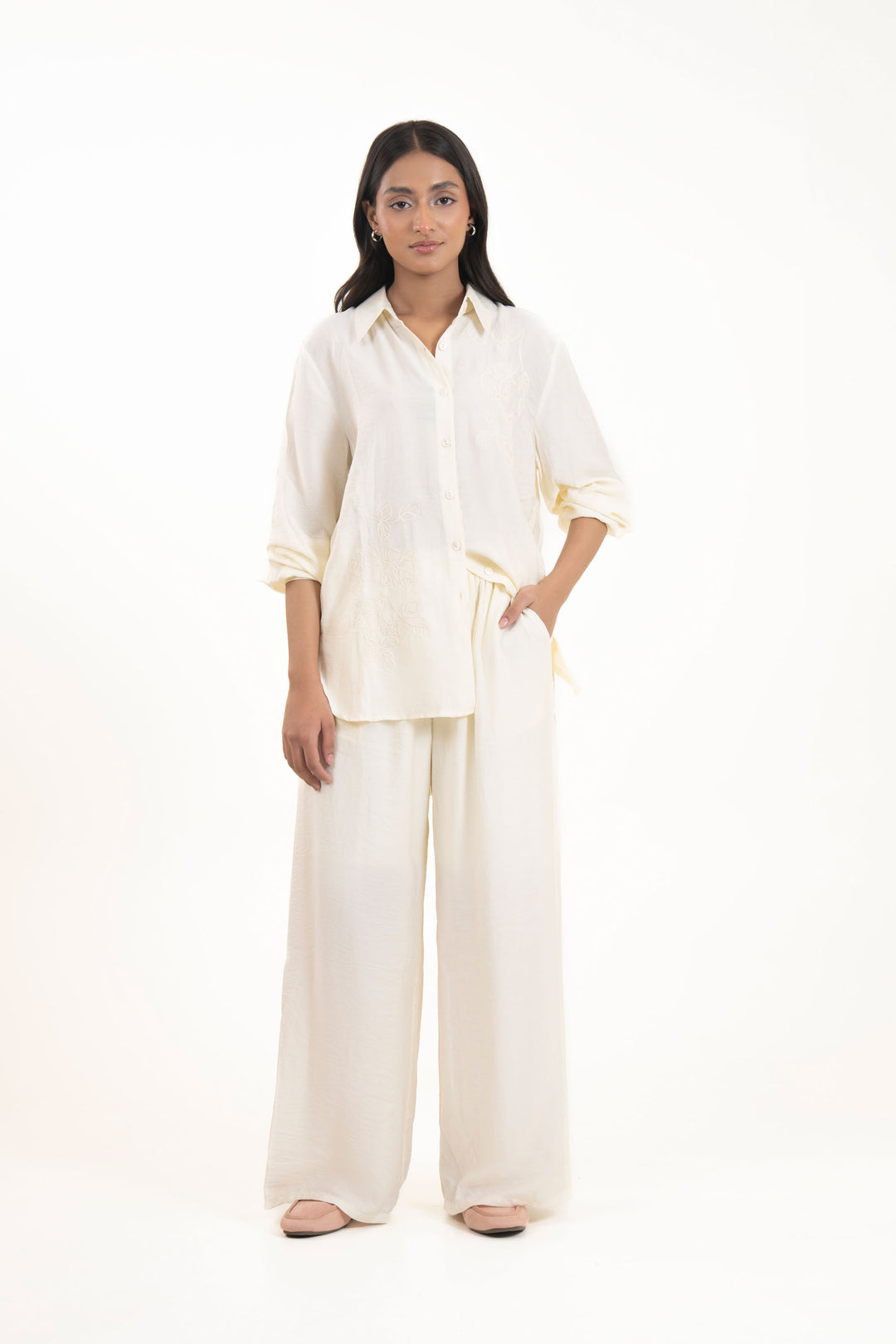 Embroidered Co-ord Set