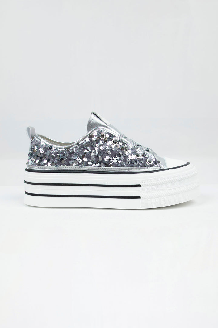 Sequined Sneakers