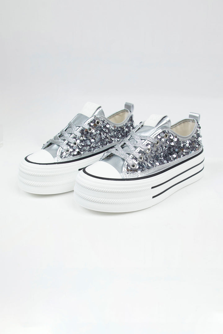 Sequined Sneakers