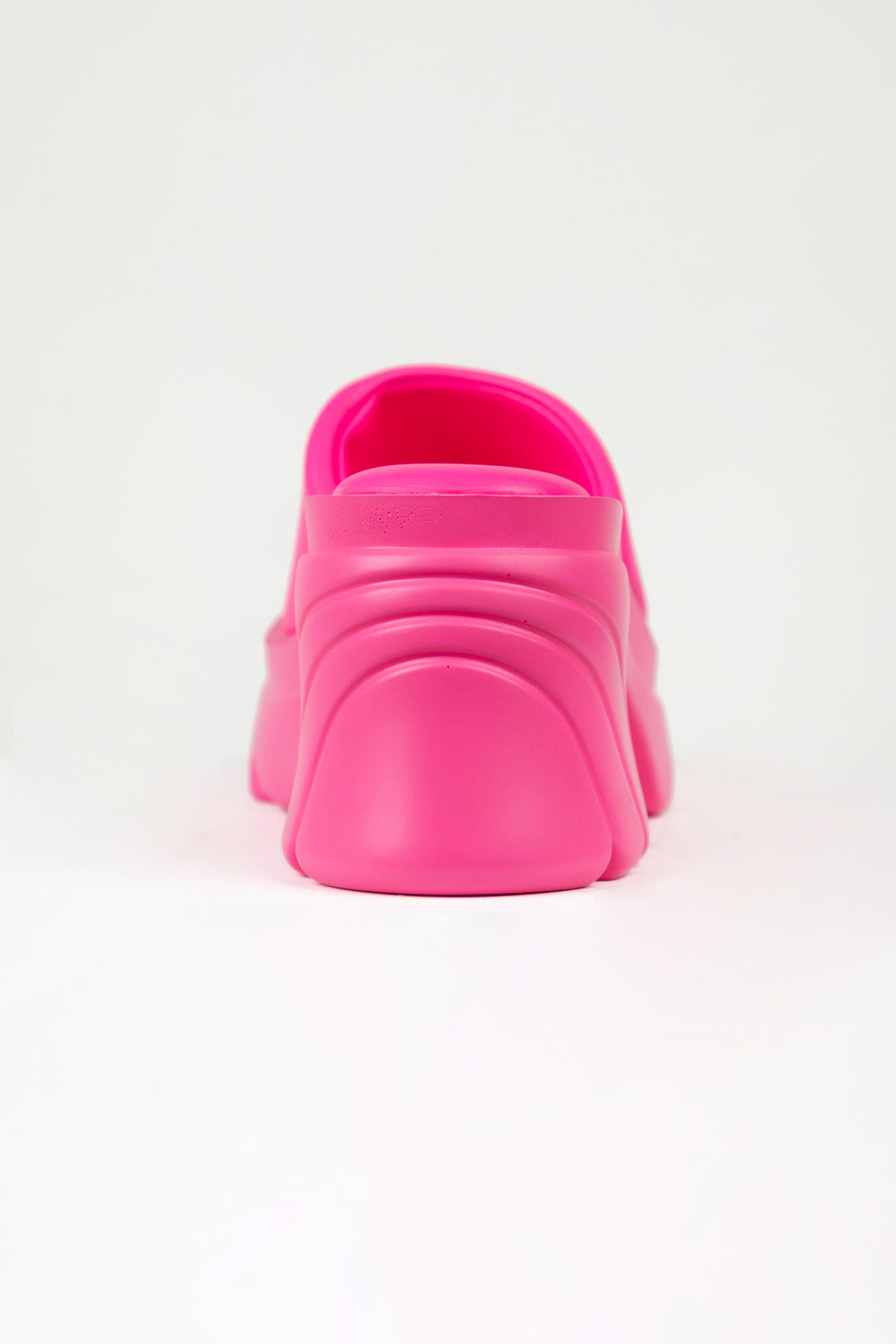 Chunky Slip On Neon Pink