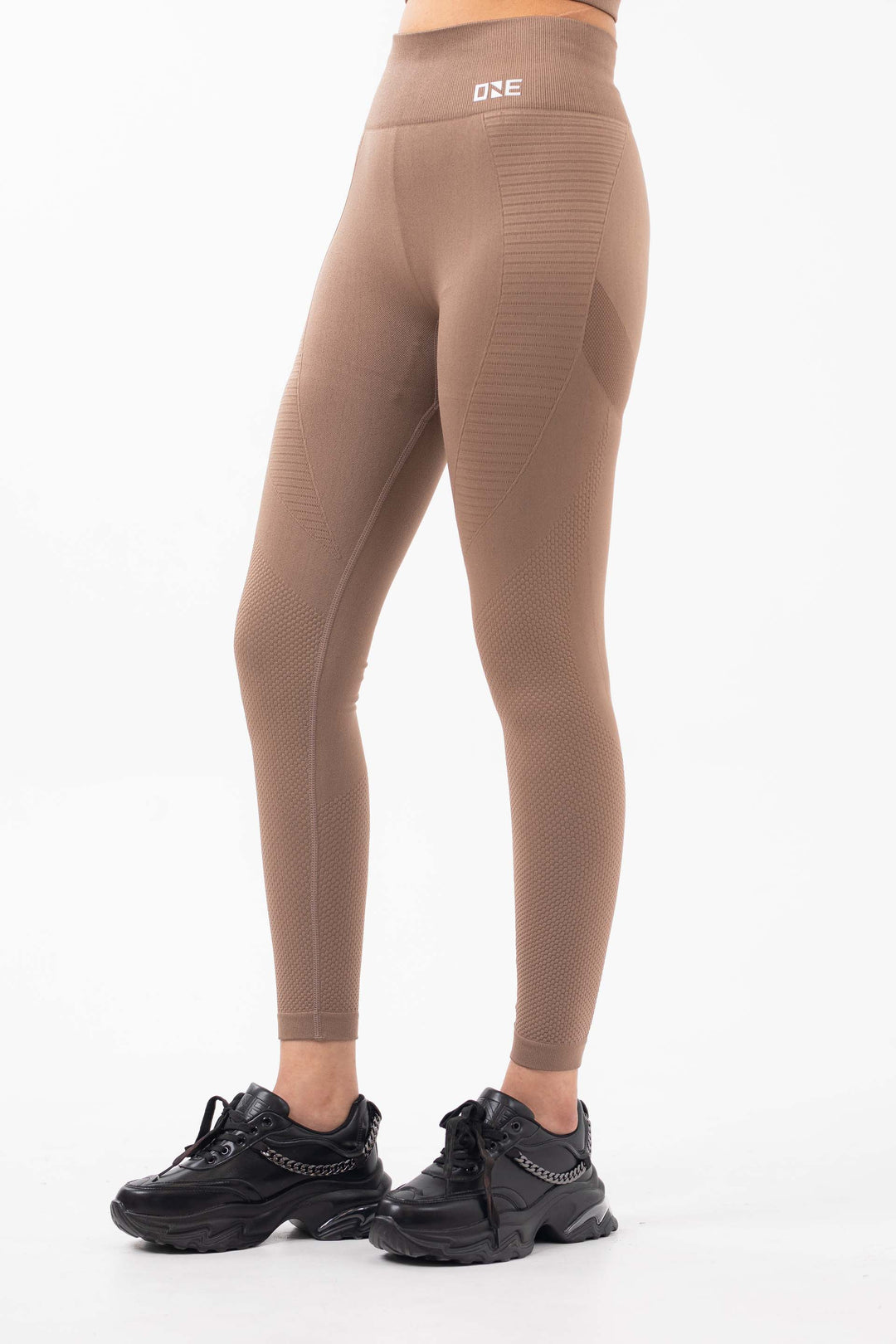 Gym Tights Dark Sand