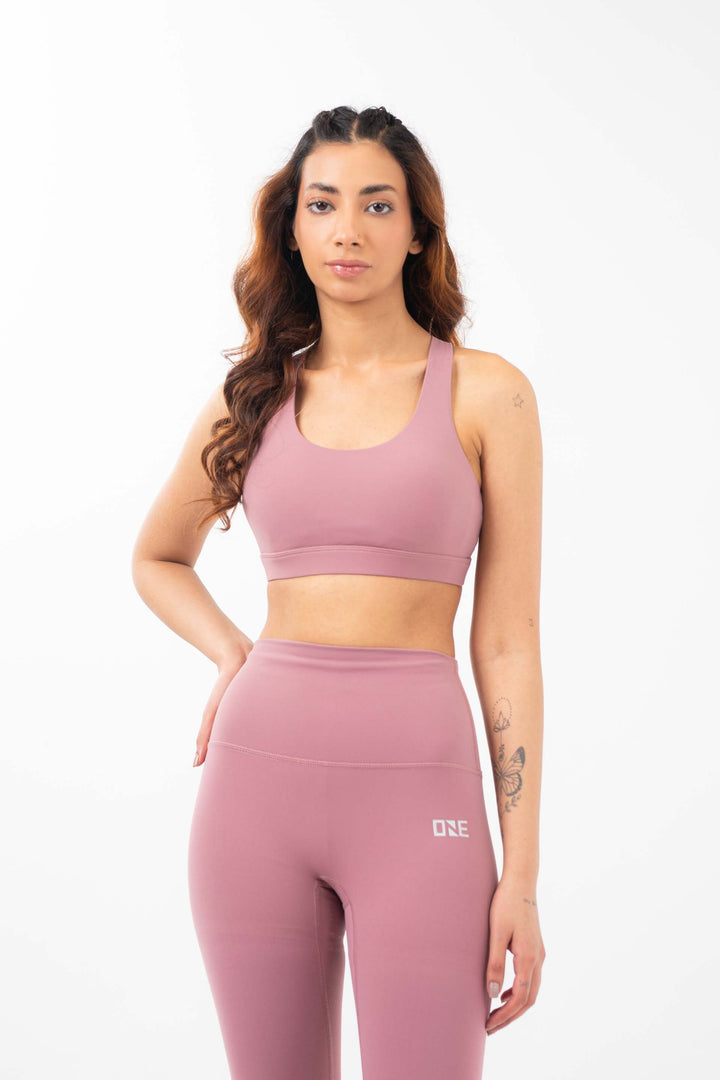 Jogger Bra Dark Pink