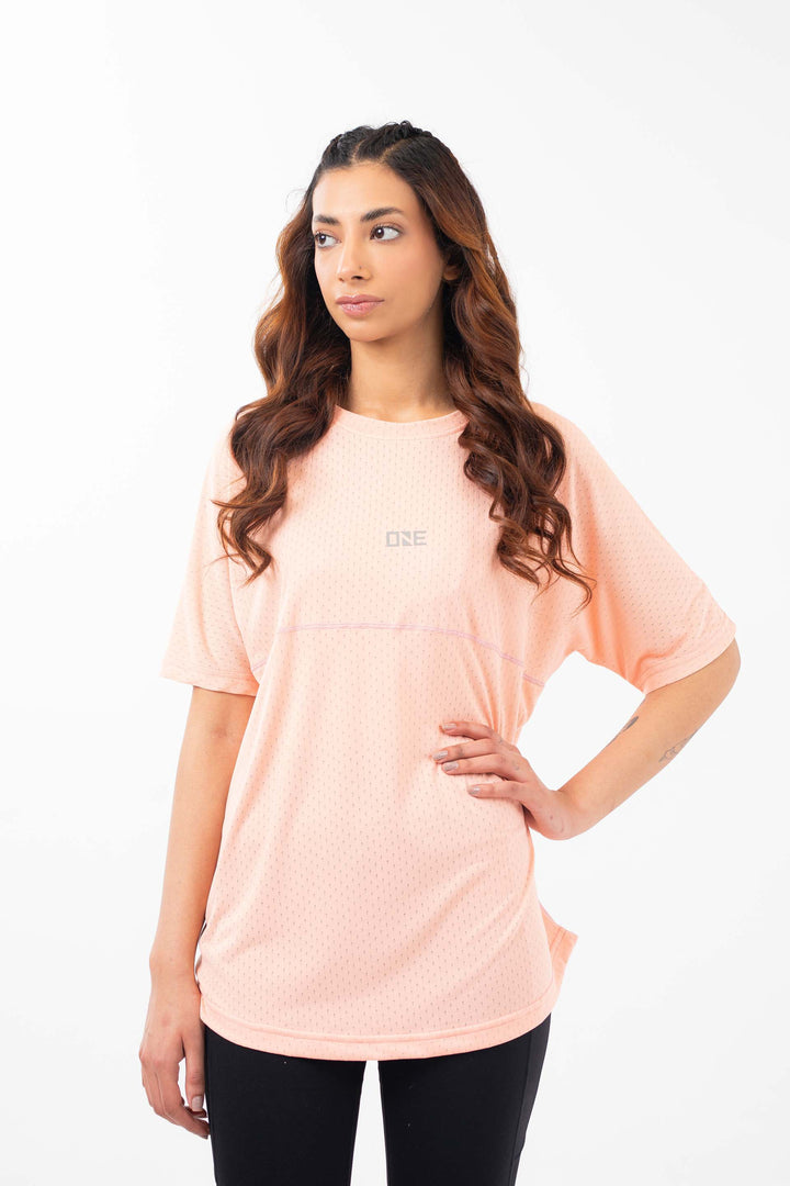 Gym Tee Peach