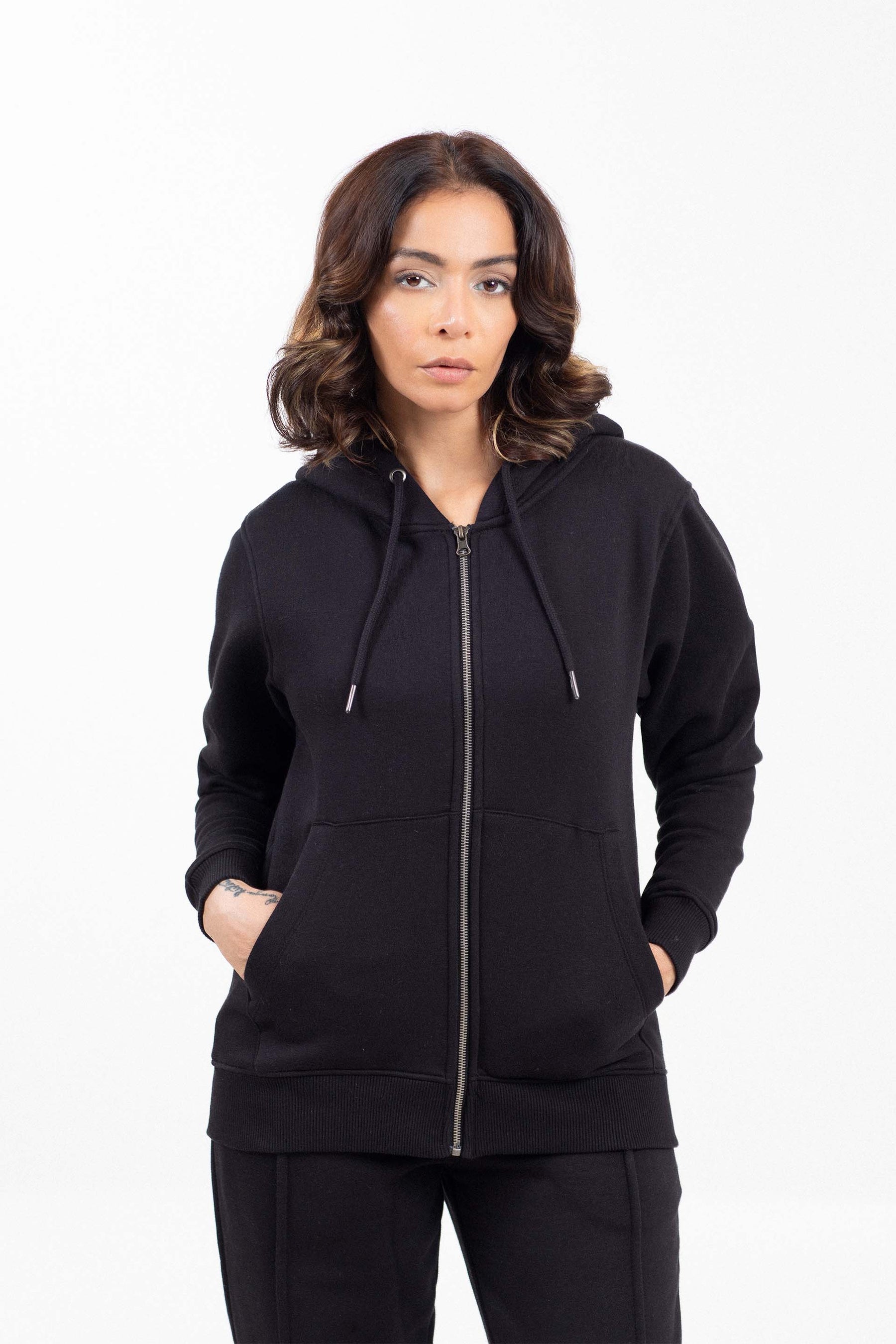 Basic Zipper Hoodie