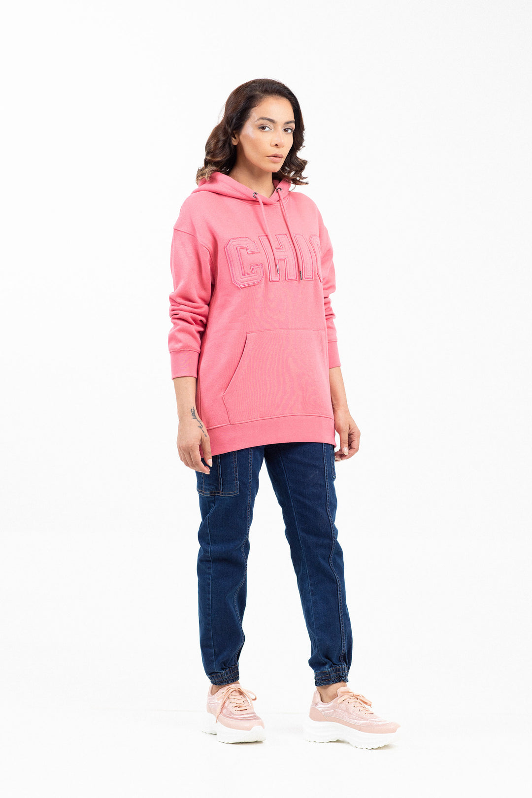 Applique Pullover Hoodie
