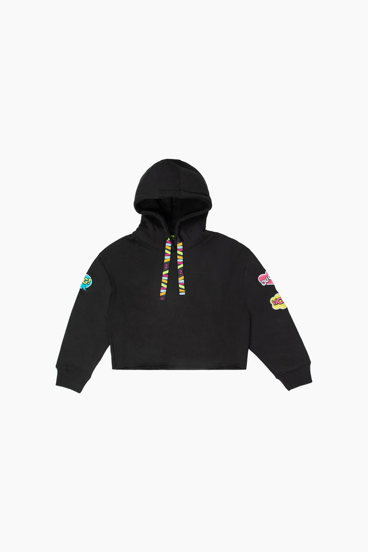 Cropped Pullover Hoodie