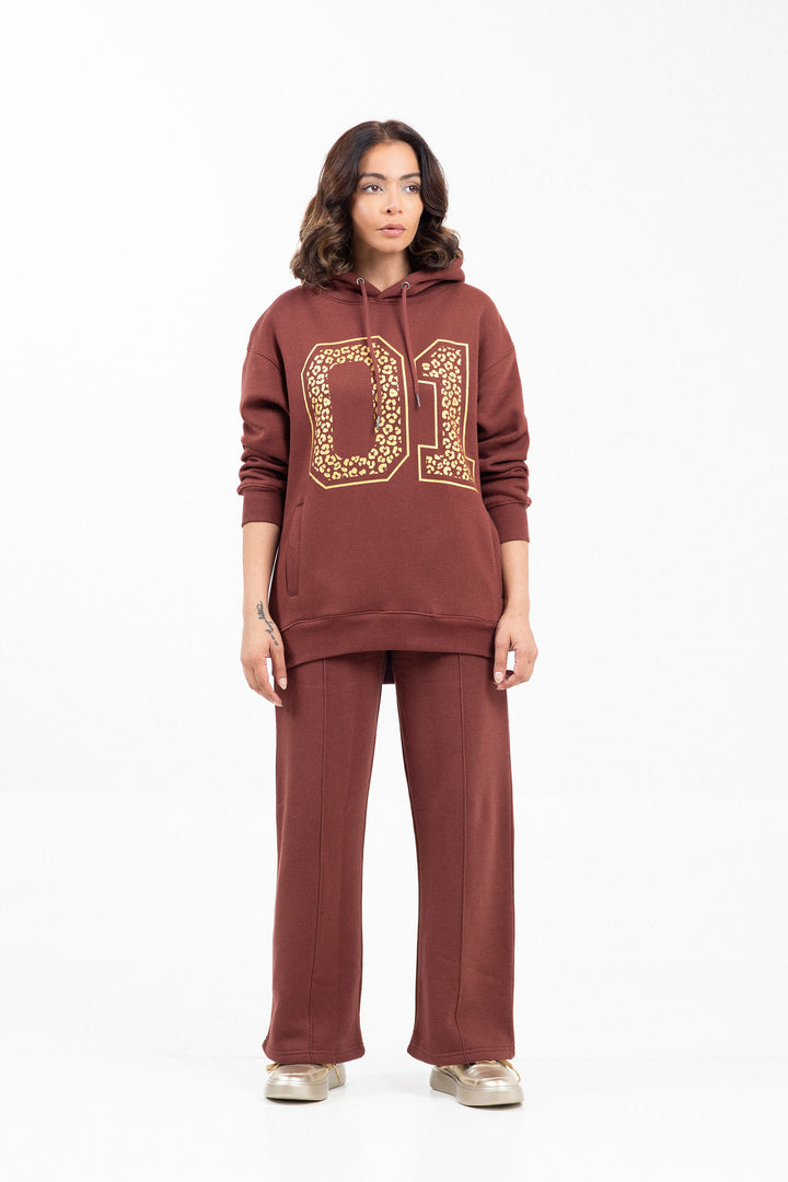 Printed Pullover Hoodie