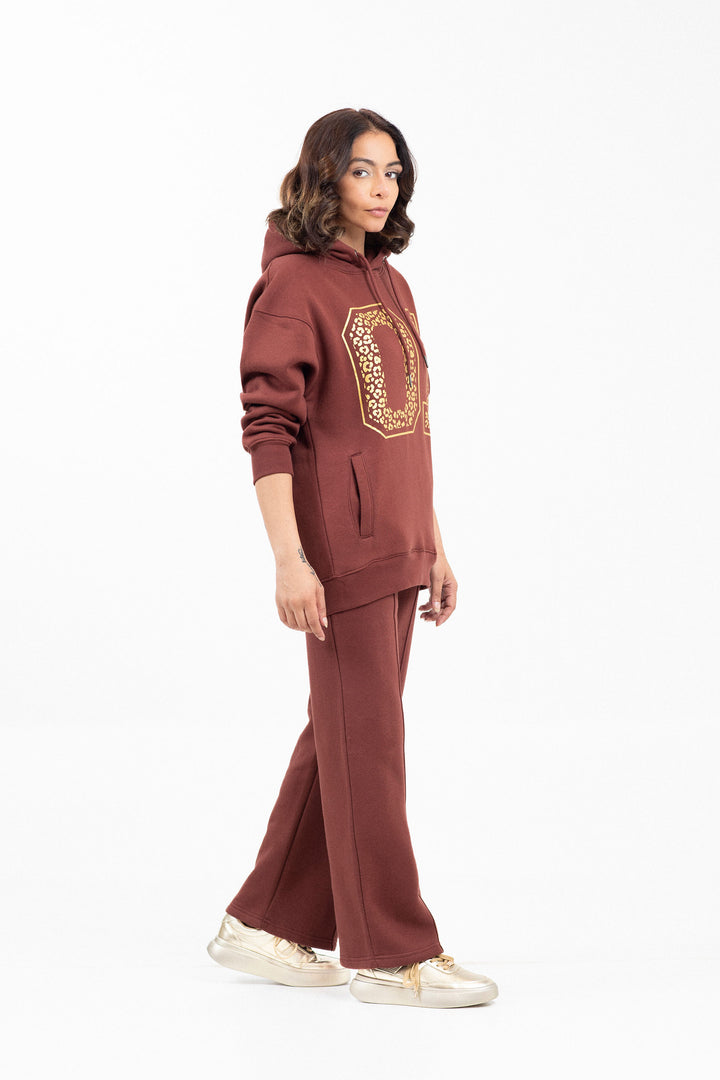 Printed Pullover Hoodie