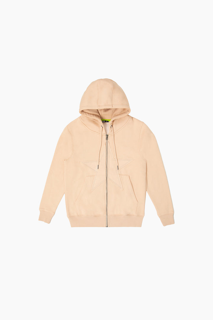 Apploque Zipper Hoodie