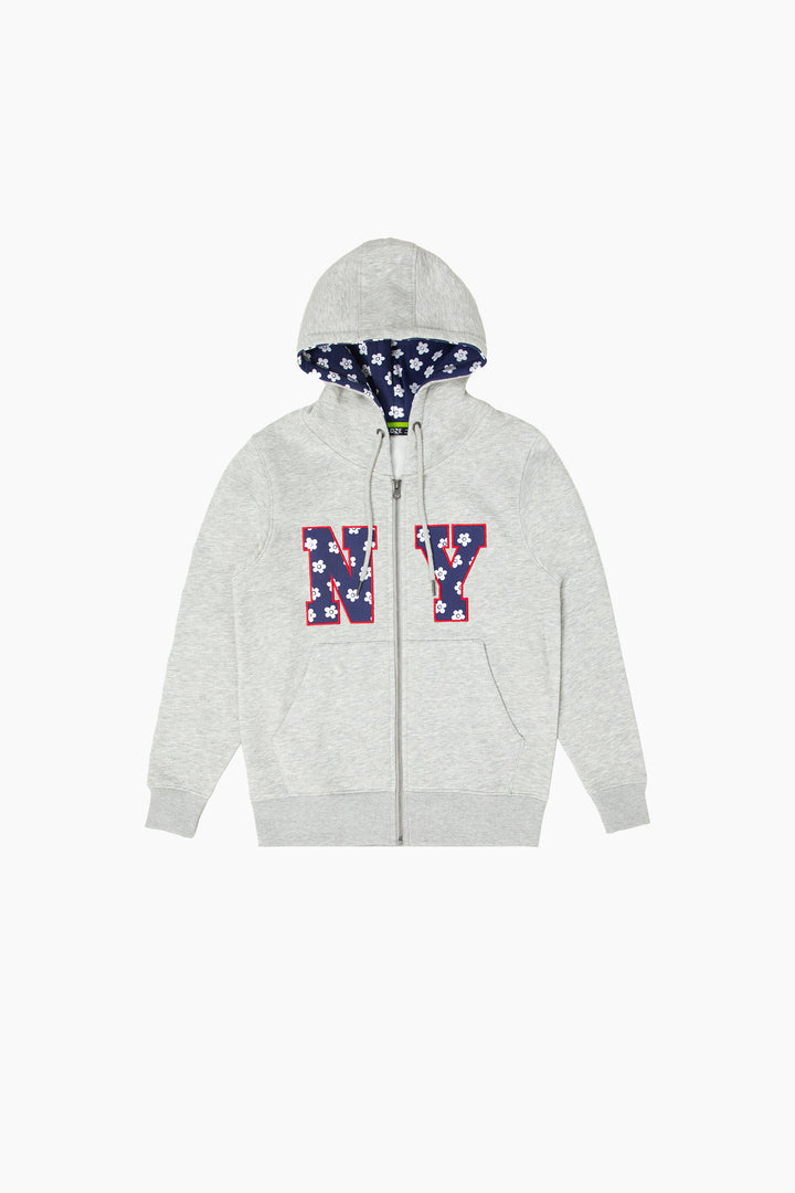 Apploque Zipper Hoodie