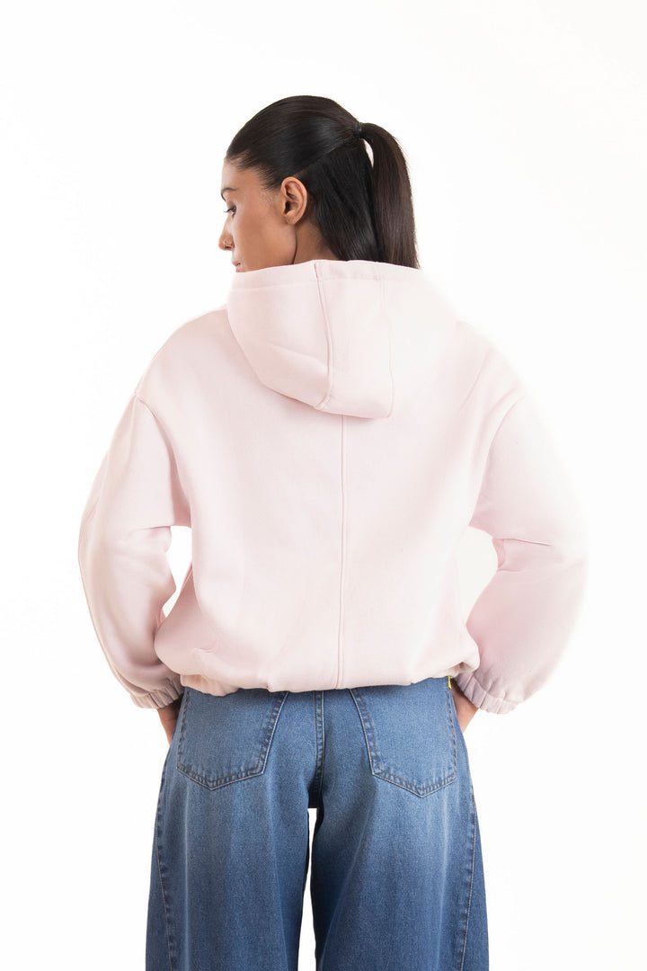 Elasticated Pullover Hoodie