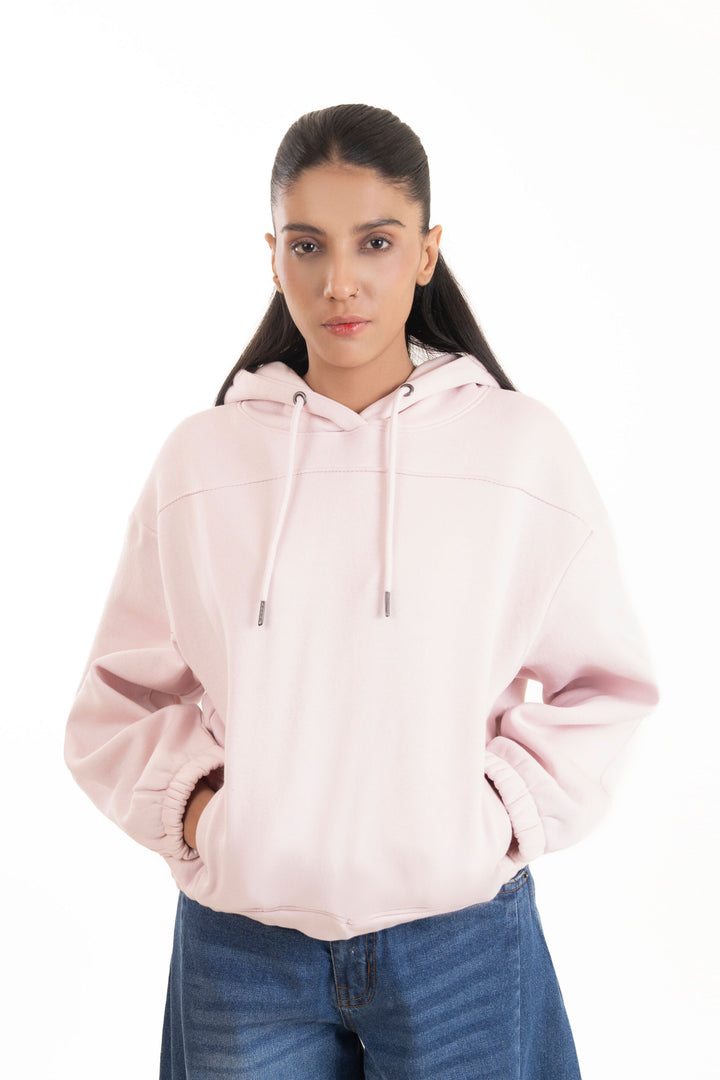 Elasticated Pullover Hoodie