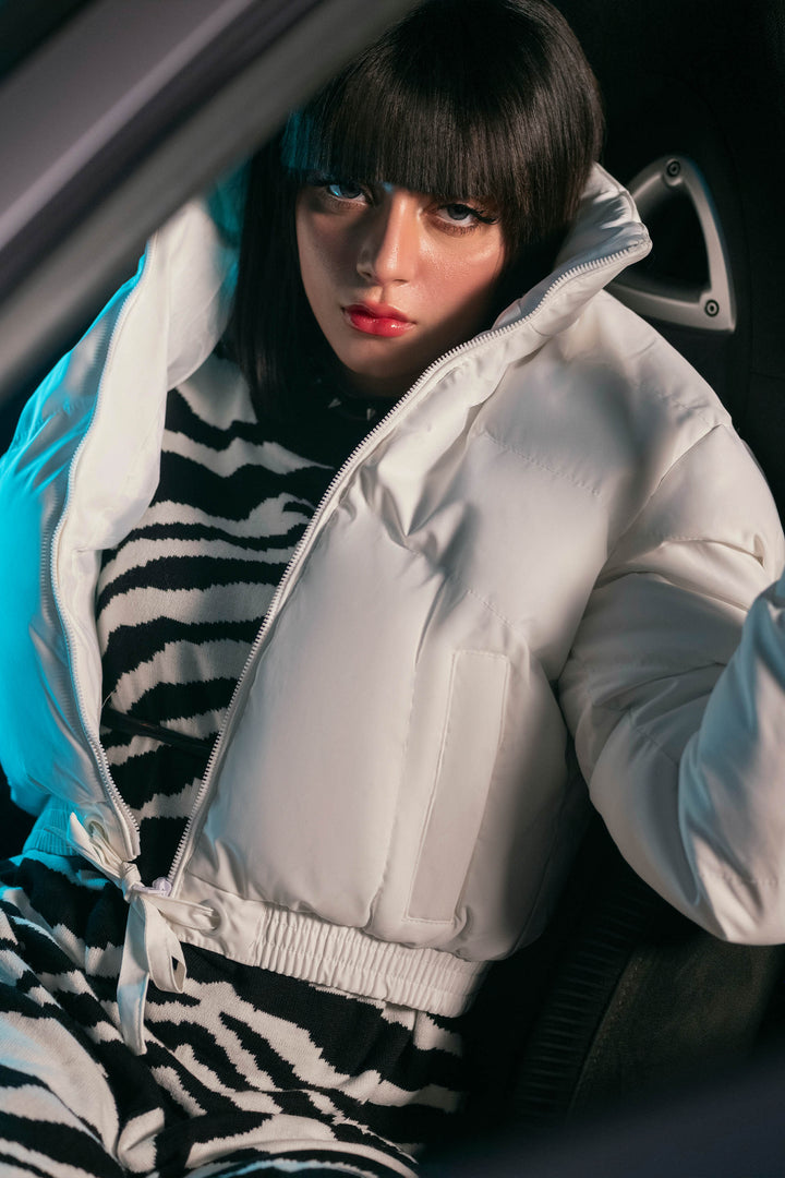 Puffer Jacket White