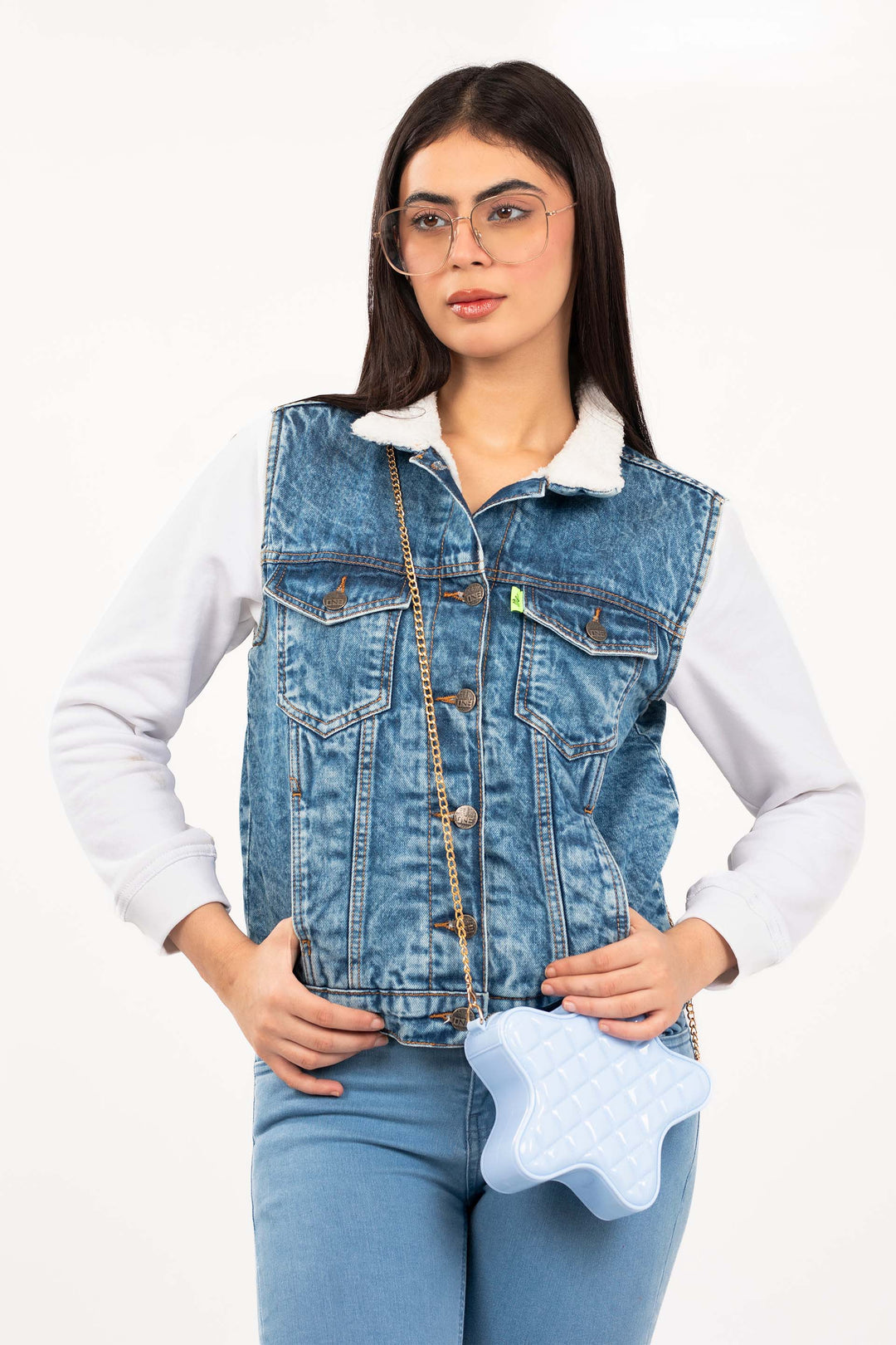 Varsity Denim Jacket